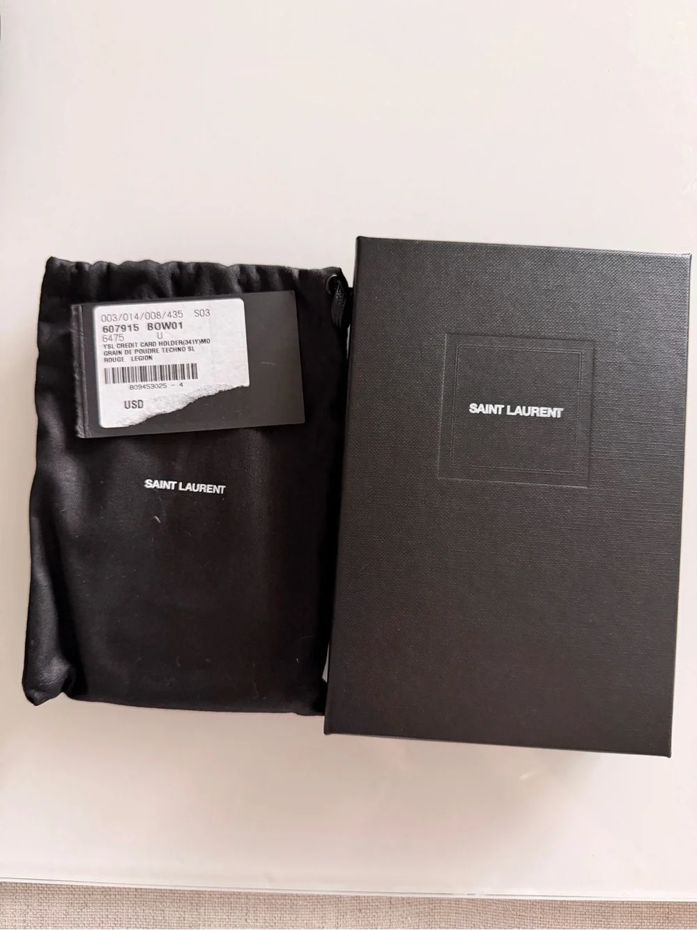 Yves Saint Laurent Rouge Card Holder Accessory - Picture 3 of 13